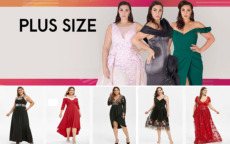 Up to 60% Off on Trendy Plus Size Prom Dresses