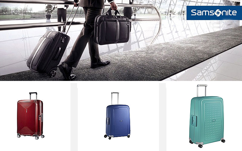 Up to 40% Off on Best Samsonite Luggage