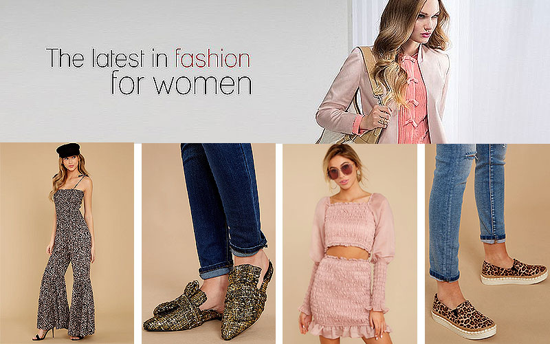 Up to 75% Off on Trendy Women's Apparel & Shoes