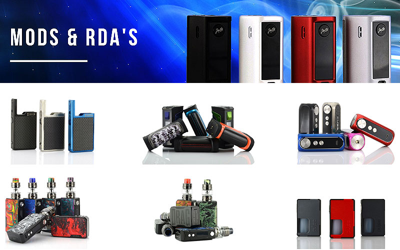 Buy Quality Vaping Mods & RDA's at Discount Price