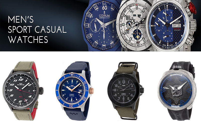 Up to 90% Off on Designer Sports Casual Watches