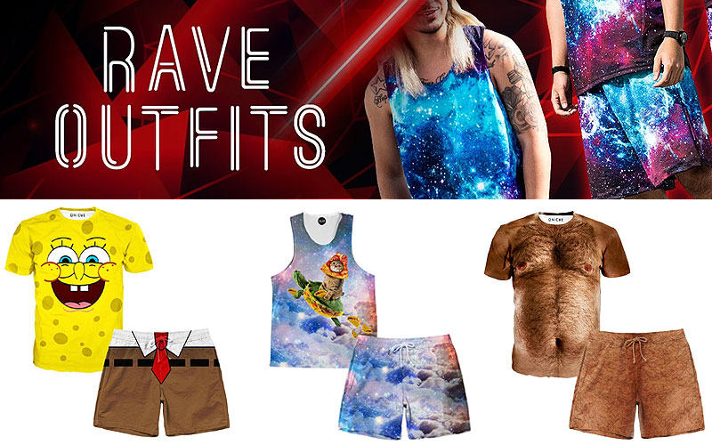 Shop Online Rave Clothing for Men at Discount prices