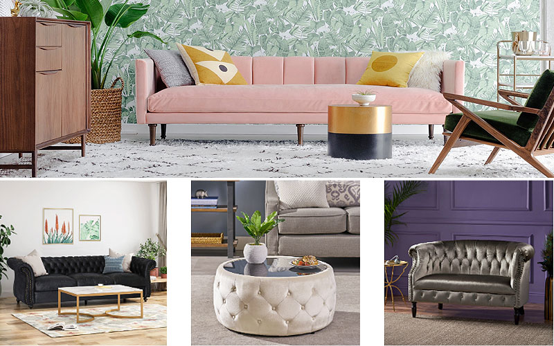Up to 30% Off on Glam Style Furniture