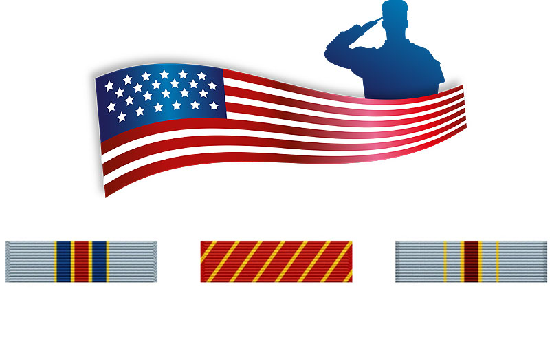 US Military Ribbons on Sale Prices