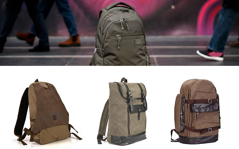 Up to 30% Off on Stylish Canvas Backpacks