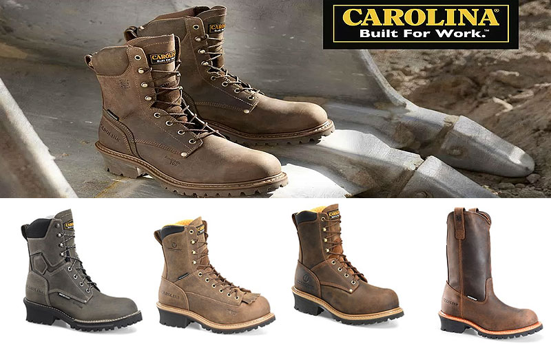Carolina Logger Boots for Men at Discount Prices