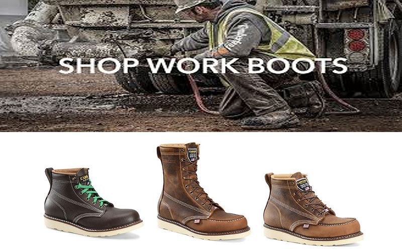 Carolina Men's Domestic Work Boots on Sale
