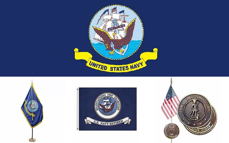 Shop US Navy Flags at Discount Price