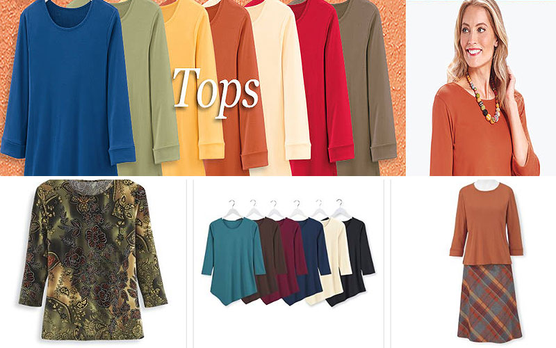 Up to 65% Off on Women's Trendy Tops