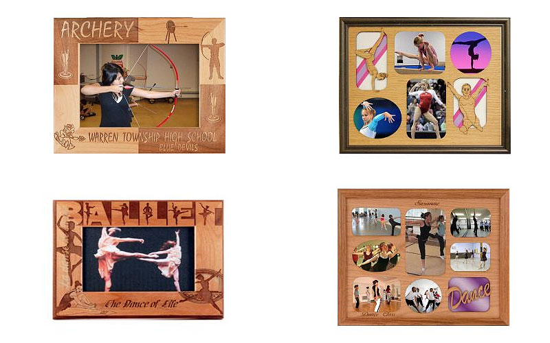 Personalized Indoor Sports Photo Frames at Discount Prices