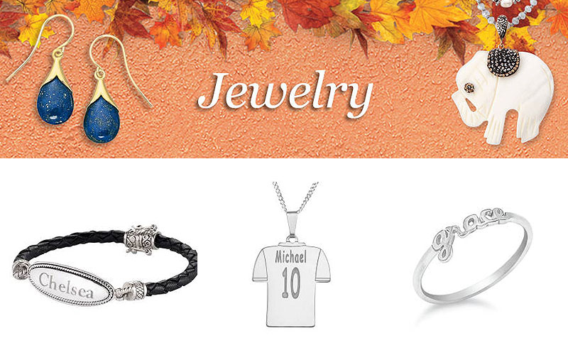 Personalized Women's Jewelry on Sale Prices