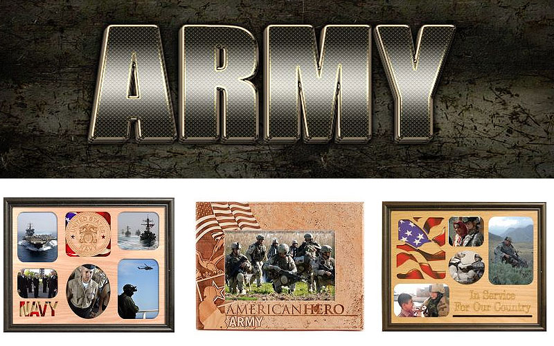 Armed Services Photo Frames on Sale Prices