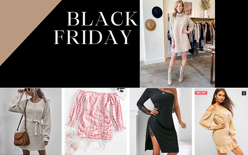 Black Friday! Up to 50% Off on Women's Dresses Online