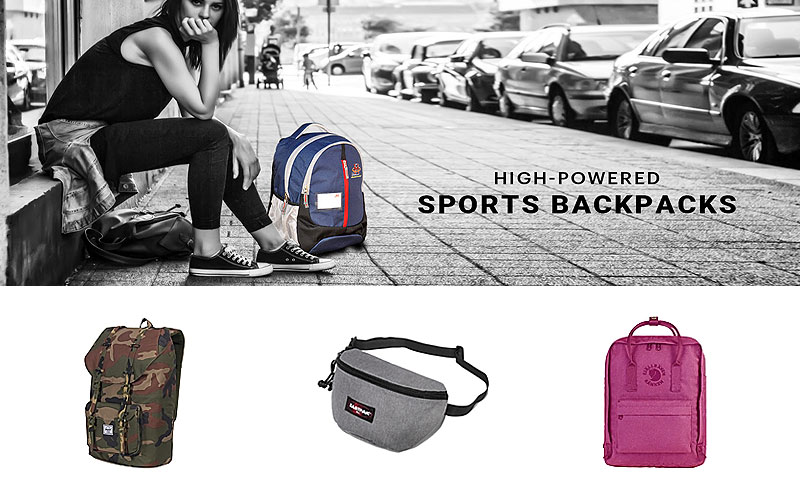 Up to 50% Off on Sports Bag & Backpacks Online