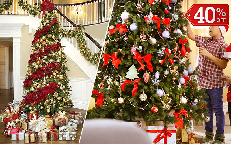 Up to 40% Off on Christmas Trees Under $100
