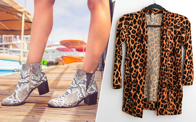 Up to 50% Off on Animal Print Clothing & Shoes