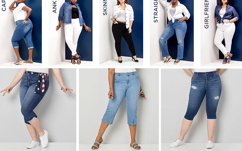 Up to 60% Off on Women's Plus Size Jeans Starting from $24 Only