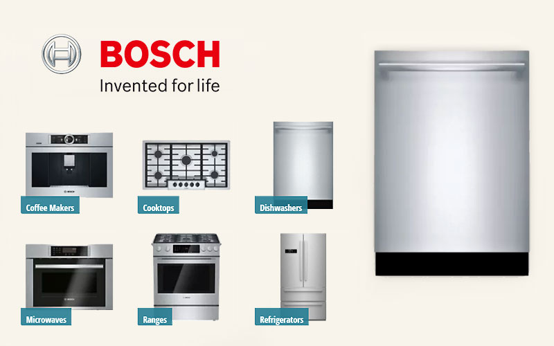 Bosch Home Appliances Starting from $649