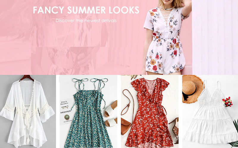 Up to 40% Off on Zaful Summer Dresses