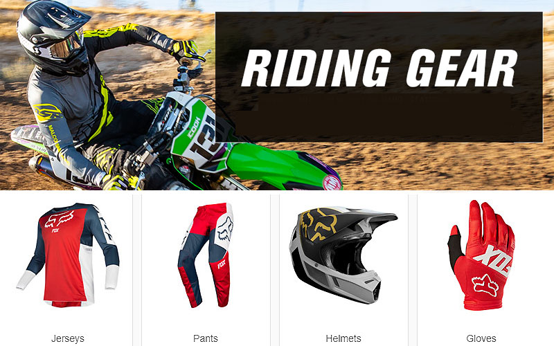 Up to 75% Off on Motocross & Dirt Bike Riding Gear