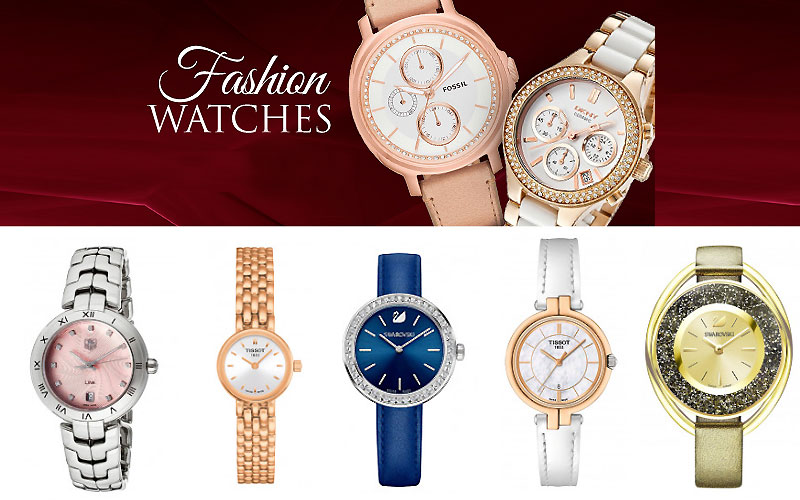 Up to 55% Off on Top Brands Luxury Watches for Women