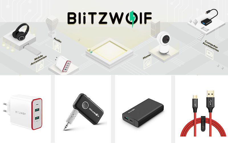 Up to 35% Off on Blitzwolf Electronics, Mobile & Computer Accessories