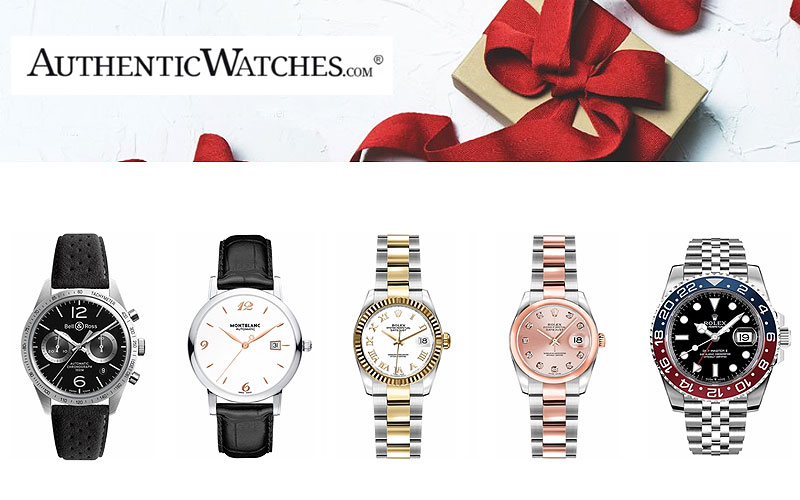 Authentic Watches Holiday Sale: Up to 70% Off