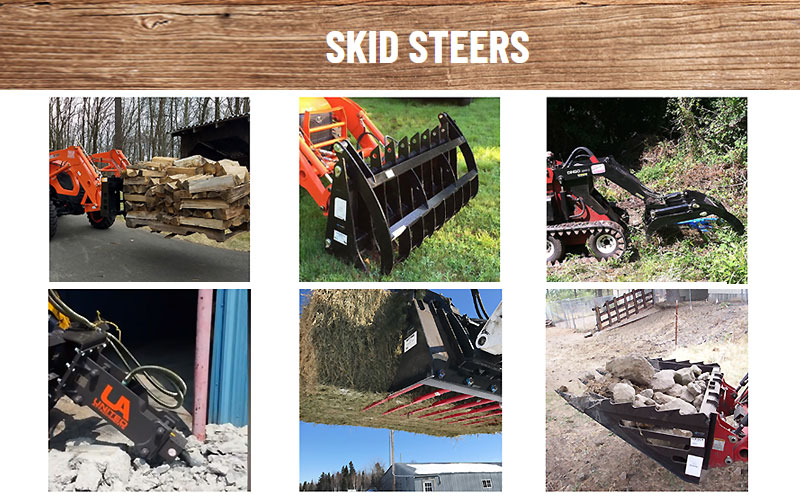 Up to 35% Off on Skid Steers, Pallet Fork & Accessories