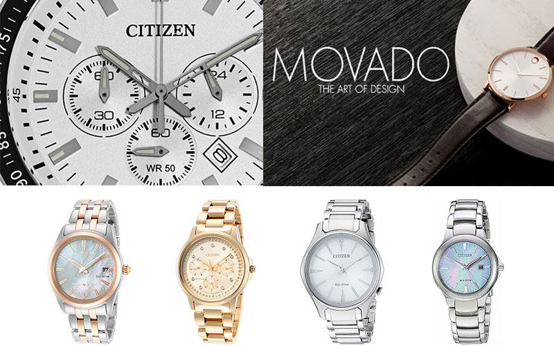 Up to 75% Off on Citizen & Movado Watches