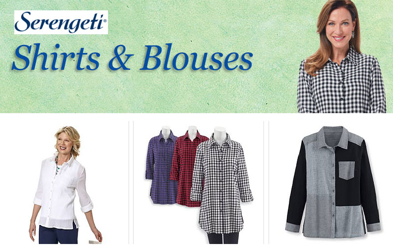 Women's Top Sale! Up to 60% Off on Tunic, Shirts & Blouses