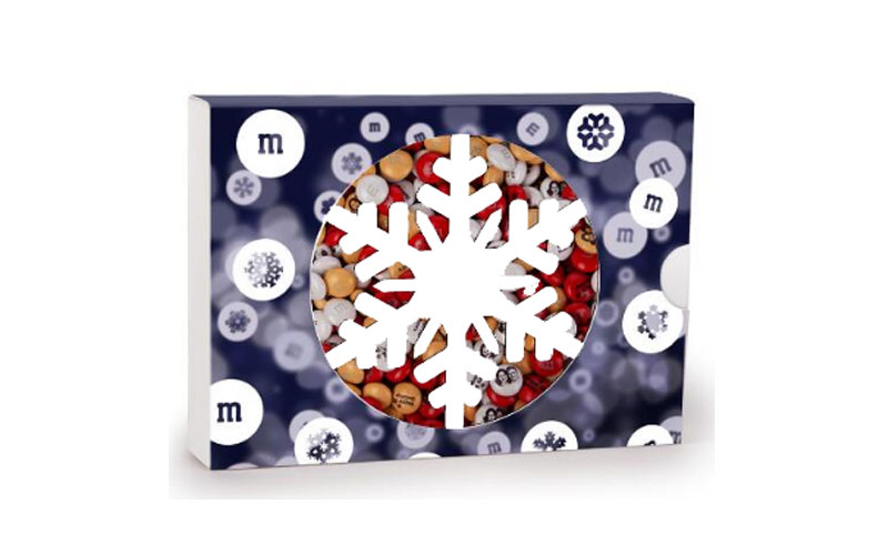 MY M&M'S Snowflake Gift Box