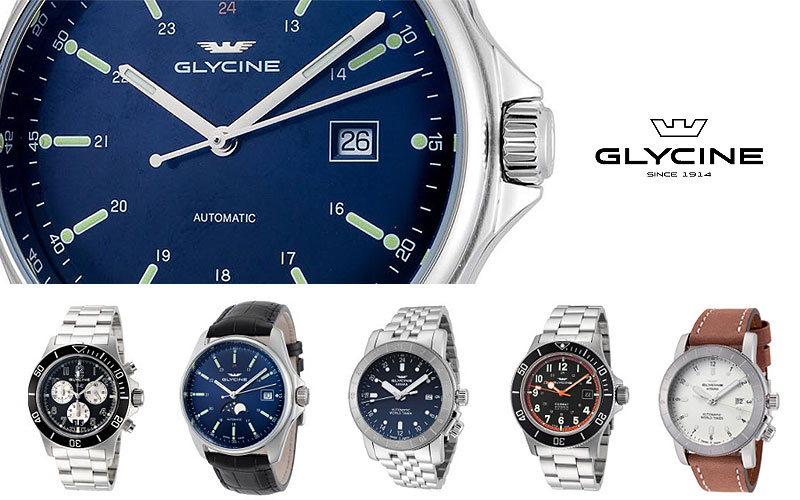 Best Glycine Watches for Sale | Up to 85% Off