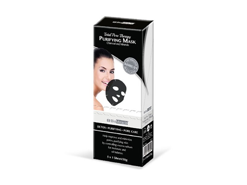 BioMiracle Charcoal and Minerals Purifying Mask