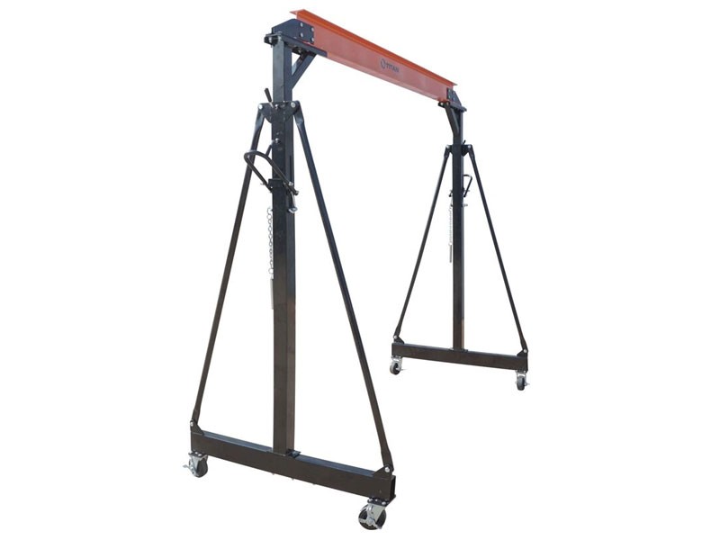 2 Ton Adjustable Steel Gantry Crane Shop Lift