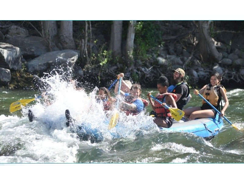 Whitewater Rafting Wine & Camping Wenatchee River Overnight Tour