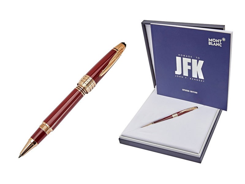 Montblanc John F. Kennedy Special Edition Burgundy Rollerball Pen