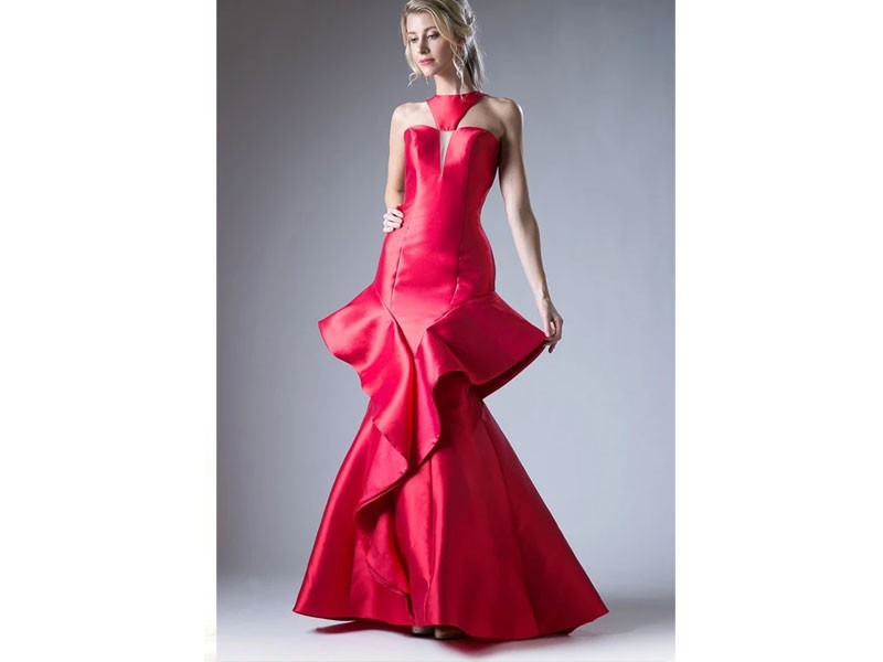 Cindrella Divine 71428 High Neck Dress For Women