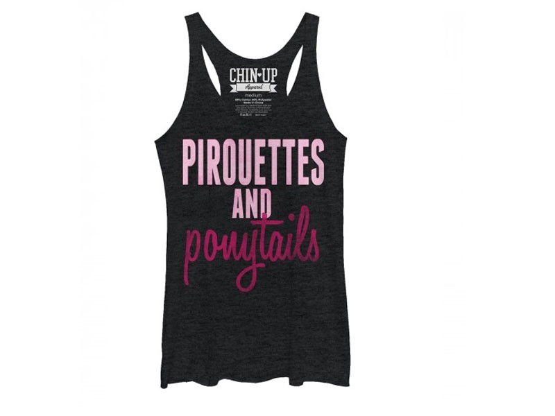 Women's Tank Pirouettes and Ponytails