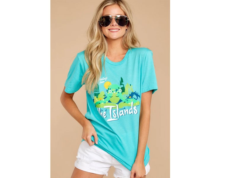 Greetings From The Islands Tee For Women