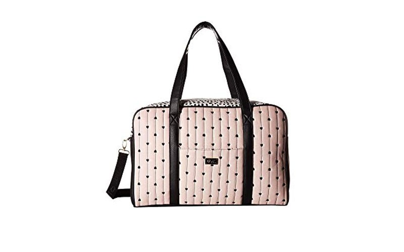 Luv Betsey Cruize PVC Weekender with A Luggage Pass Through On The Back 