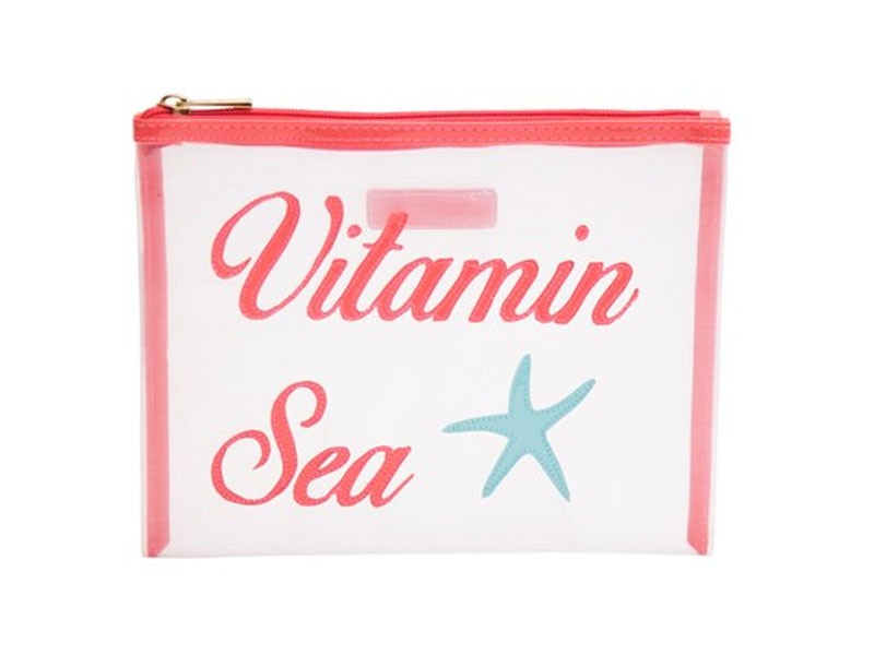 White Mesh Stanley Flat Case with Watermelon Vitamin Sea with starfish