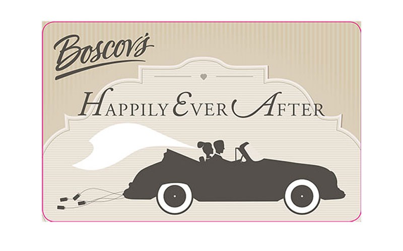 Boscov's Happily Ever After Gift Card