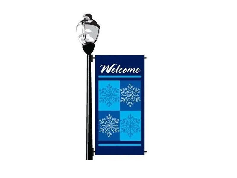 Winter Welcome Street Banners