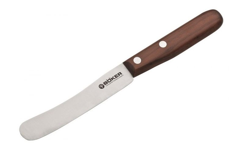 Boker Tree Band™ Premium Kitchen Cutlery Cherry Wood Bagel Stainless Knife