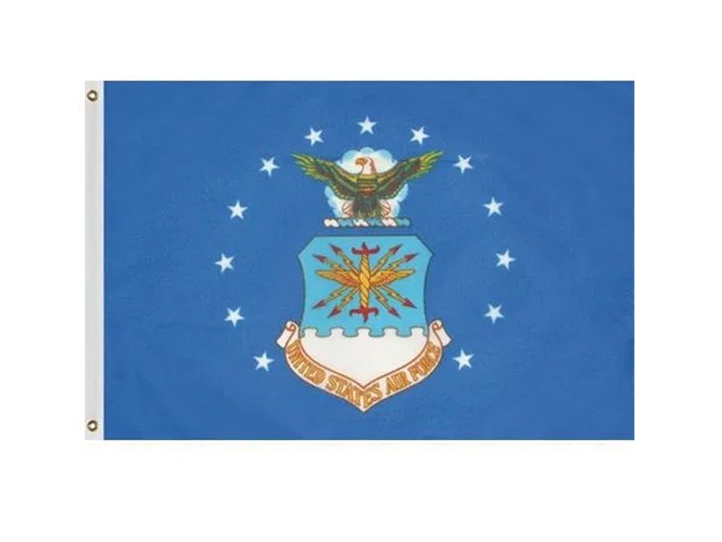 Outdoor Air Force Flags