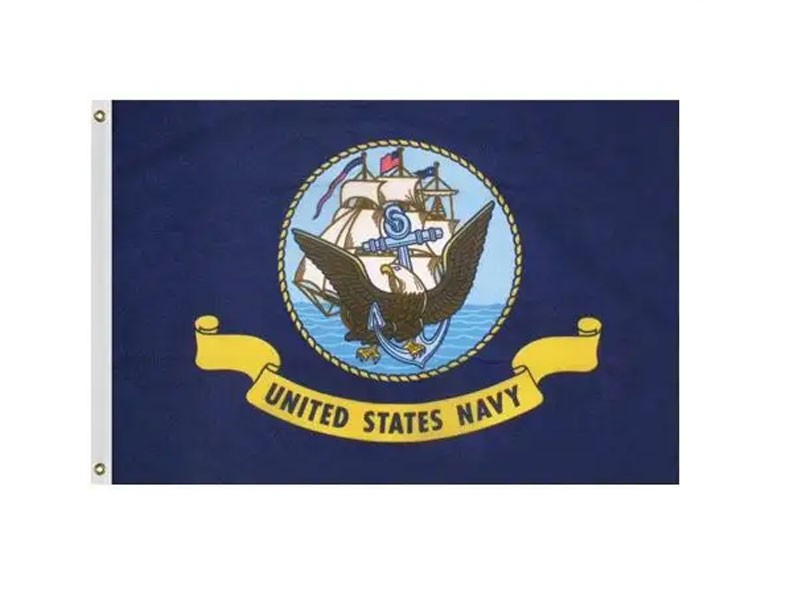 Outdoor Navy Flags