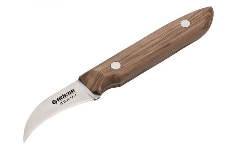 Boker Tree Brand™ Brava Premium Kitchen Cutlery Olive Full Tang Peeling Knife