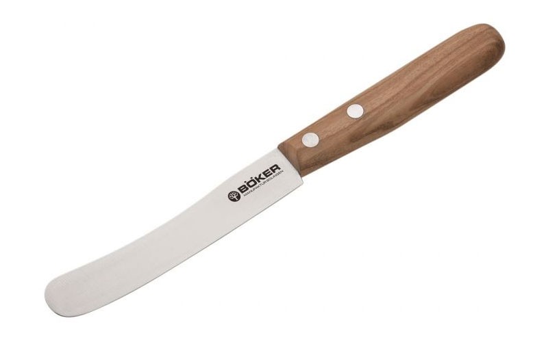 Boker Tree Brand™ Premium Kitchen Cutlery Olive Wood Bagel Stainless Knife