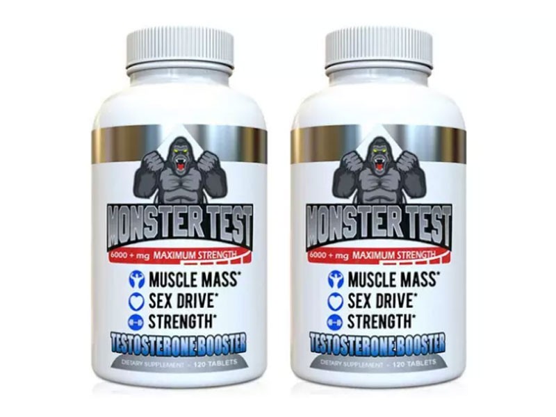 Buy 1 Get 1 Free: Monster Test Testosterone Booster 240 Count