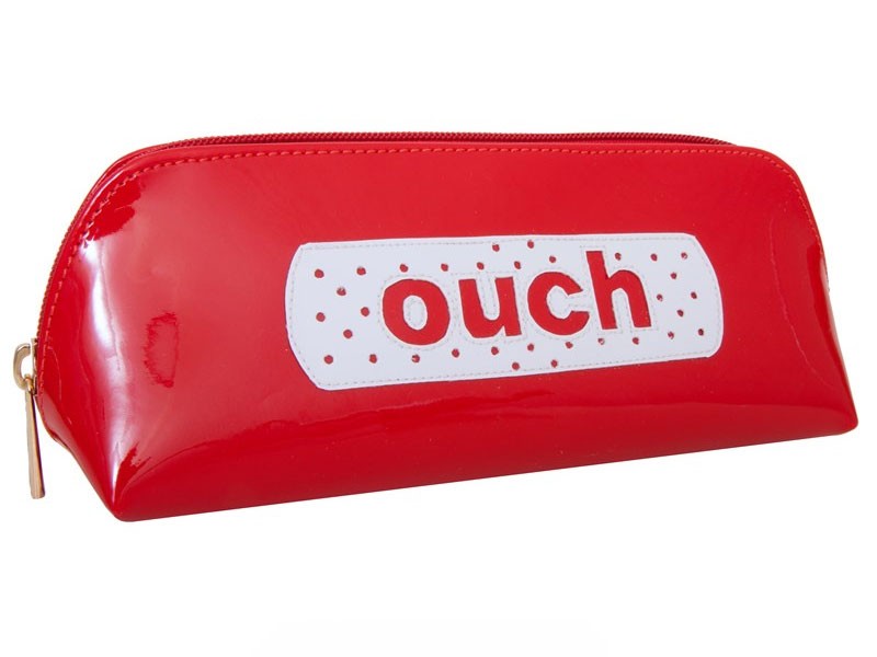 Women's Red Reynolds Case with White Band Aid with Ouch